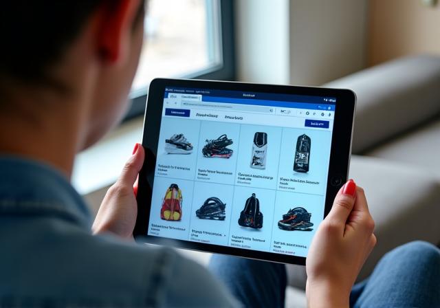 オンラインショッピング体験